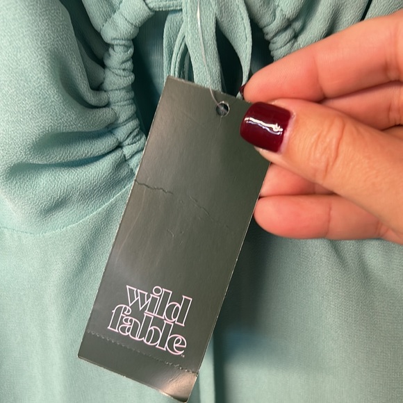 NWT Woman’s High-Low Chiffon Dress by Wild Fable - Picture 4 of 6